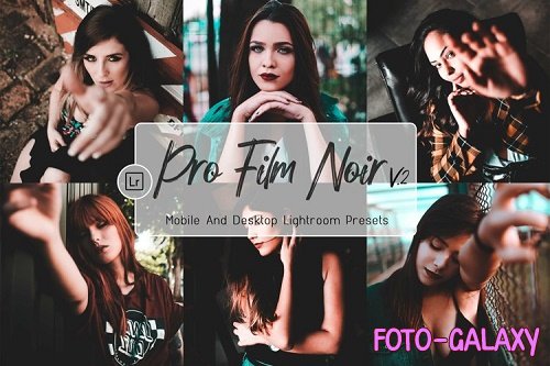 07 Pro Film Noir Version 2 Desktop And Mobile Lightroom - 1269762