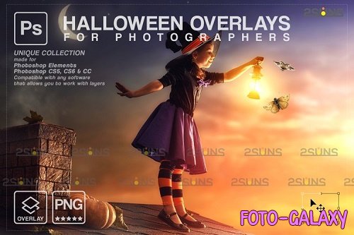 Halloween clipart Halloween overlay, Photoshop overlay v31 - 1132997