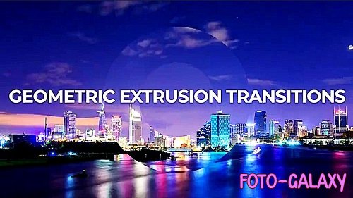 Geometric Extrusion Transitions 429916 - Premiere Pro Presets