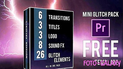 Mini Glitch Pack 83972 - Premiere Pro Templates