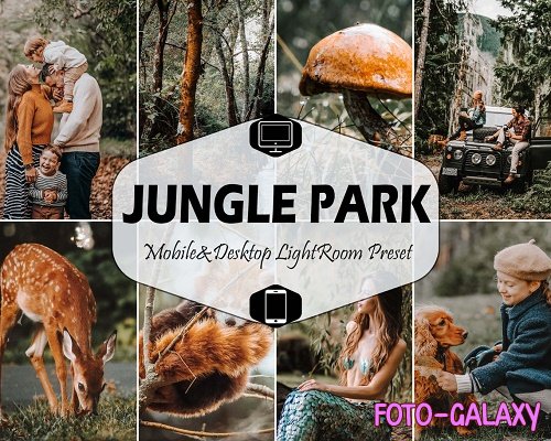 10 Jungle Park Mobile & Desktop Lightroom Presets