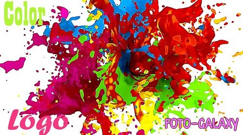 Color Liquid Splash Convergence Logo 1226138 - Project for After Effects