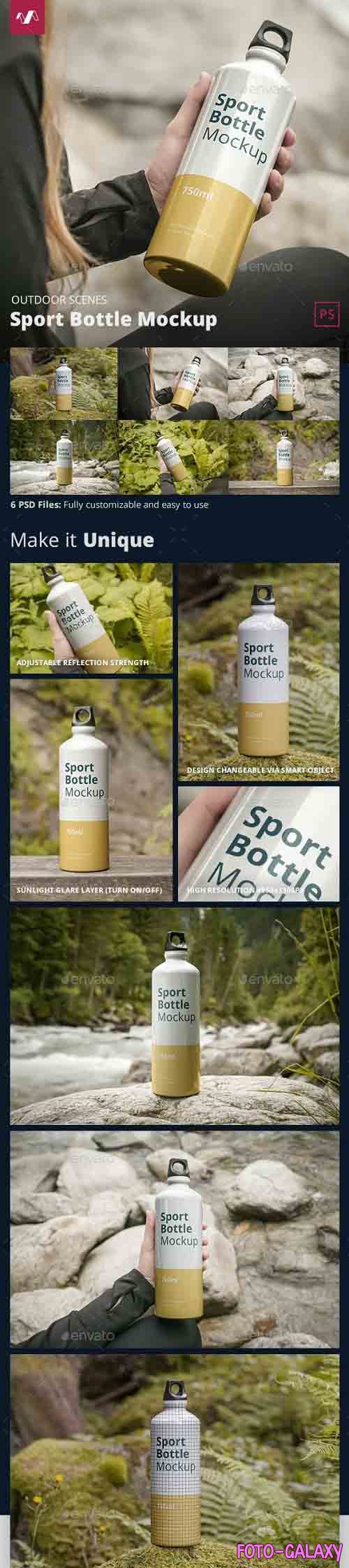 GraphicRiver - Sport Bottle Mockup Outdoor Scenes 31778751