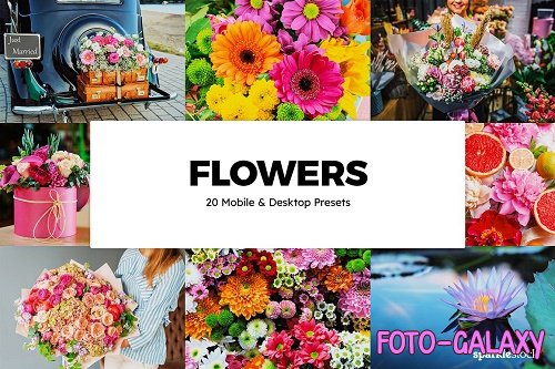 20 Flowers Lightroom Presets & LUTs - 6123554
