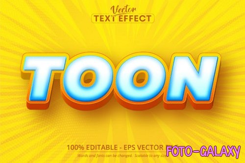 Toon text, Cartoon Style Editable Text Effect