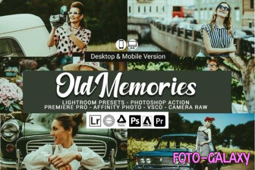 Old Memories Lightroom Presets and Photoshop Actions
