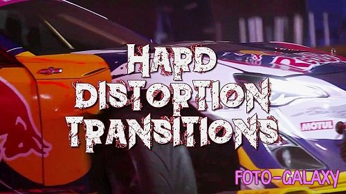 Hard Distortion Transitions - Premiere Pro Presets