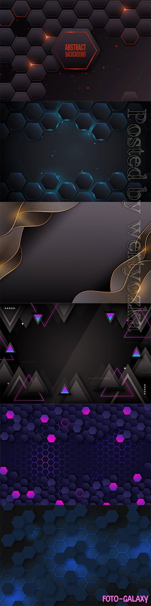 Luxury abstract geometric vector background
