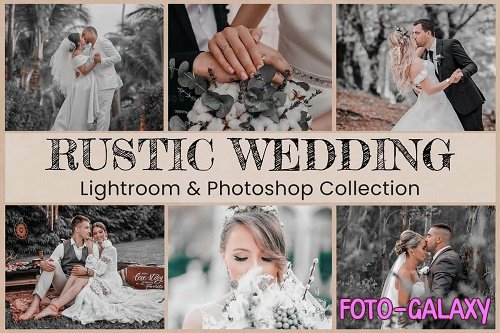 10 Rustic Wedding Photo Edit Collection - 1398658