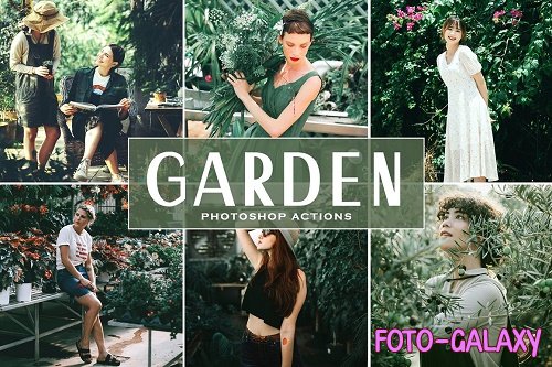 Garden Photoshop Actions - 6264609