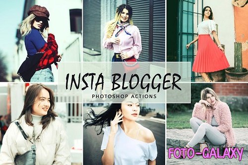 Insta Blogger Photoshop Actions - 6264568