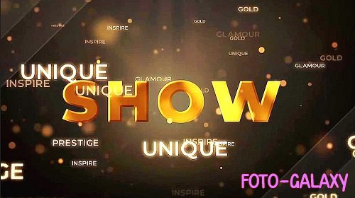 Gold Countdown Intro 981666 - Premiere Pro Templates