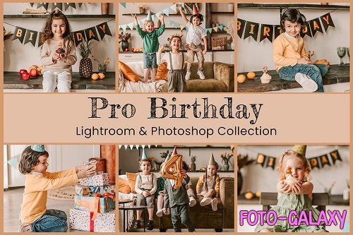 10 Pro Birthday Photo Editing Collection - 1454540