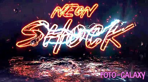 Neon Shock Title/Logo Reveal 628715 - Project for After Effects