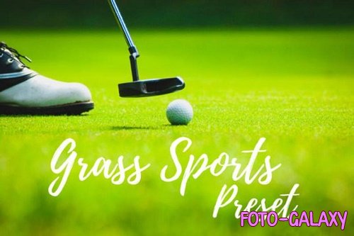 Lightroom Presets - Grass Sports