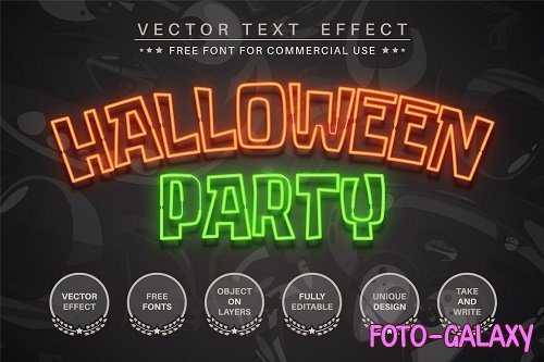 Halloween - editable text effect - 6293720