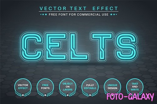 Celts - editable text effect - 6298235