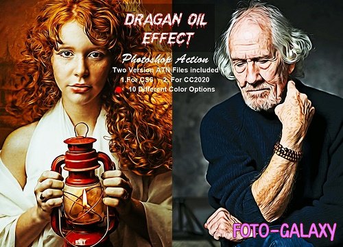 Dragan Oil Effect Photoshop Action - 6305901