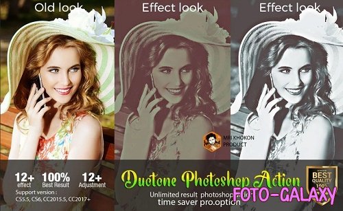 Duotone Photoshop Action - 2486