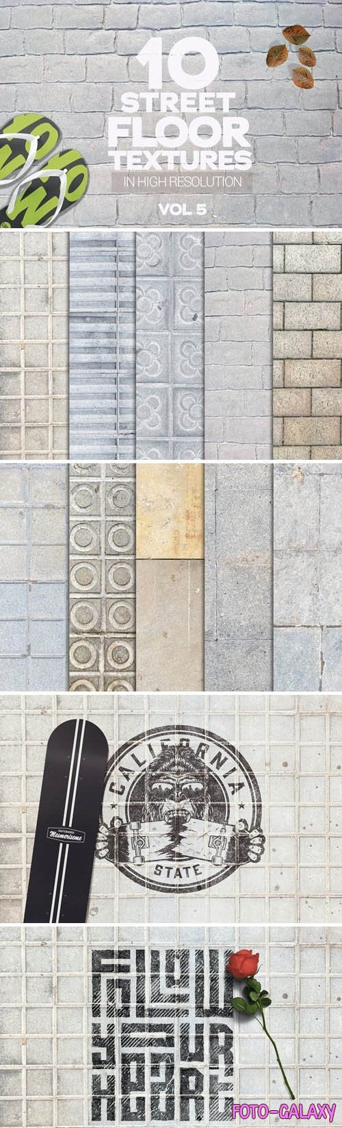 Street Floor Textures x10 Vol.5 - 6040943