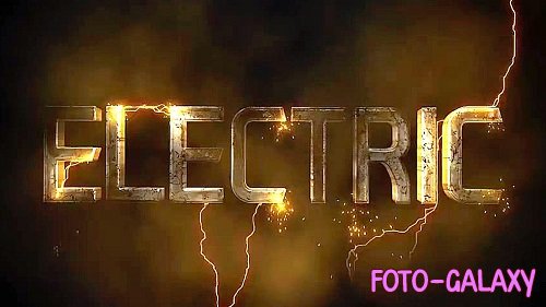 Cinematic Metal And Electricity Titles 585644 - Premiere Pro Templates