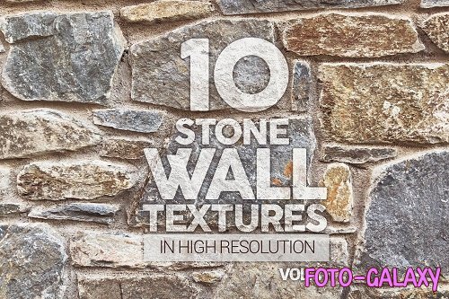 Stone Wall Textures x10 Vol.3 - 6339330