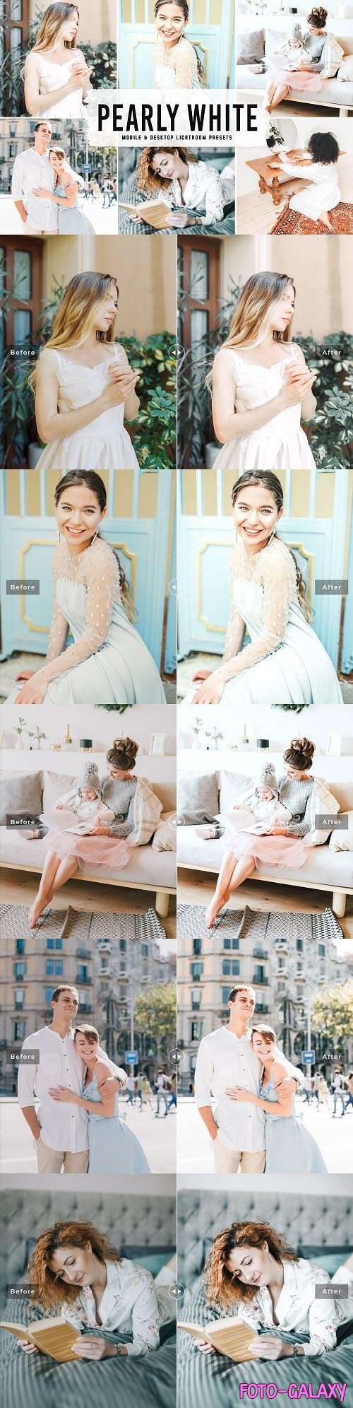 Pearly White Pro Lightroom Presets - 6346201