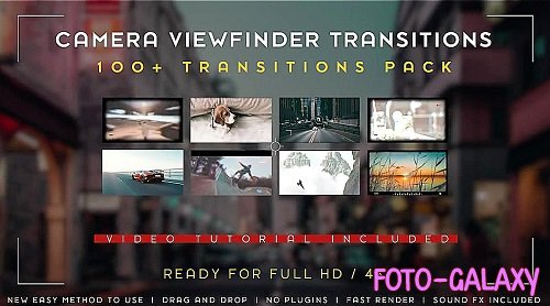 Camera Viewfinder Transitions Pack 100+ 763282 - Premiere Pro Templates