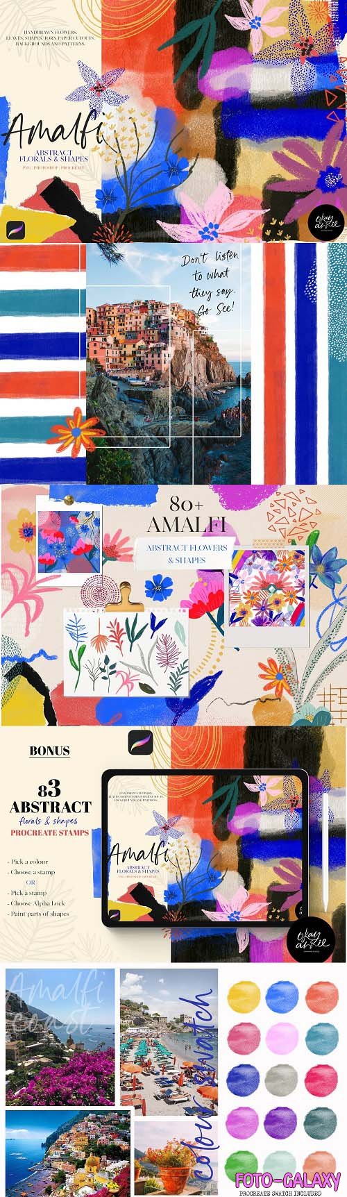 Amalfi: Abstract Floral & Shapes - 6114865