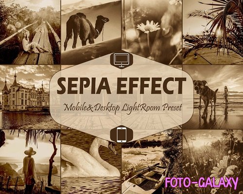 10 Sepia Effect Mobile & Desktop Lightroom Presets