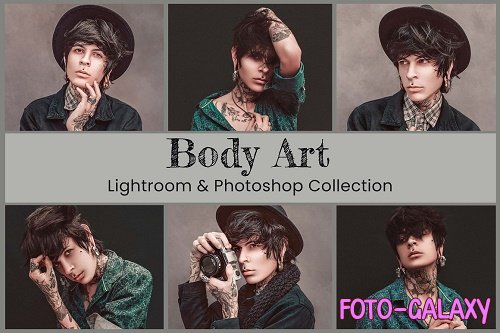 Body Art Lightroom Ps LUT Presets - 6373979
