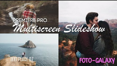 Multiscreen Slideshow - Premiere Pro Template