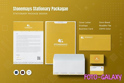 Stonemays Stationery device for brand identity