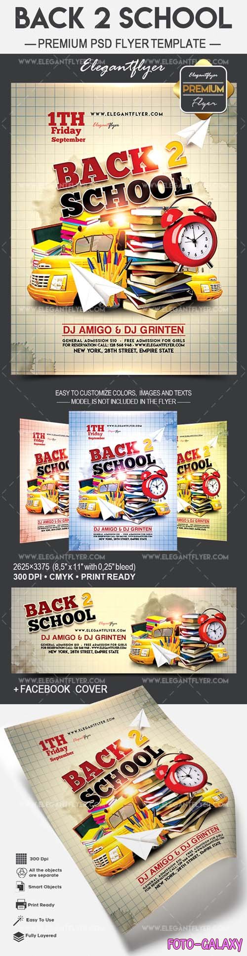 Flyer for Back to School