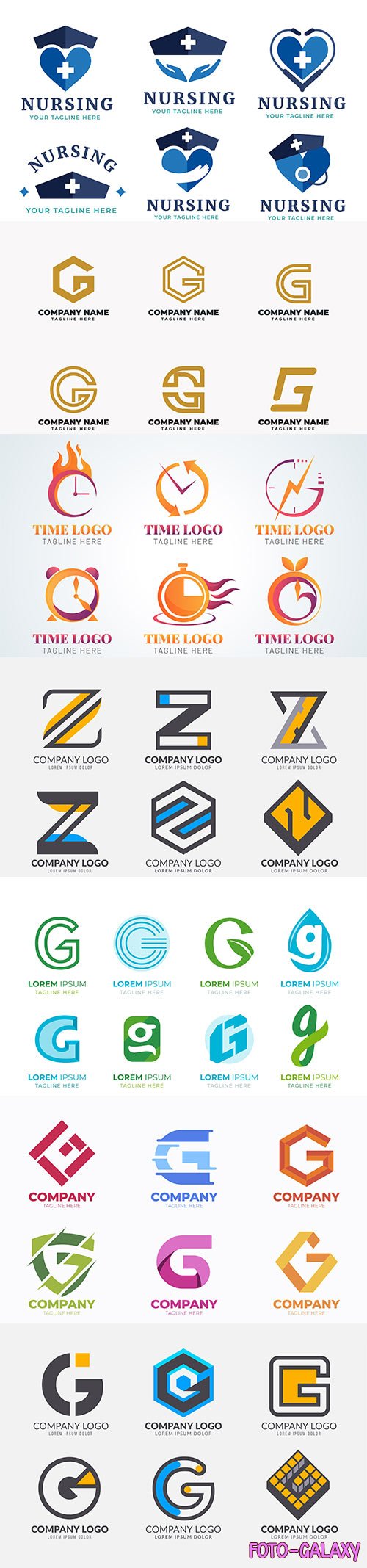 Vector logos and signs