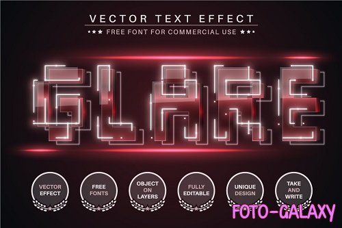 Pixel - Editable Text Effect - 6416103