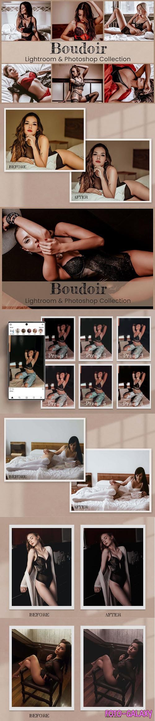 Boudoir Lightroom Photoshop ACR LUTs - 6450218