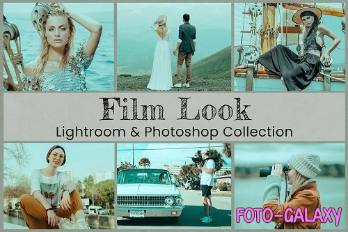 Film Look Lightroom Presets Ps LUTs - 6453871