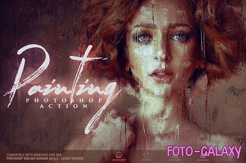 Painting Photoshop Action - 6399858