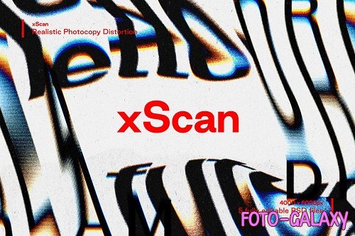xScan - Photocopy Distortion Effect - 5199514