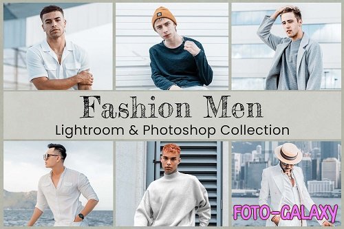 Fashion Men Lightroom Photoshop LUTs - 6489979