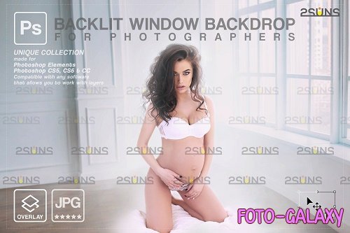 Curtain backdrop & Maternity digital photography backdrop V3 - 1447851