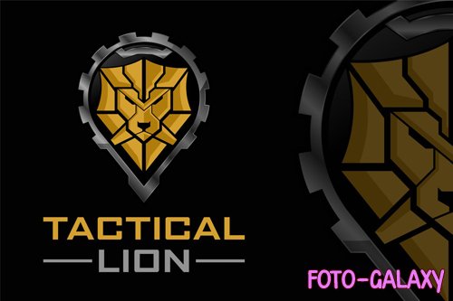 Tactical Lion Logo design templates