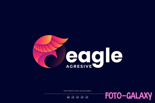 Eagle Gradient Colorful Logo