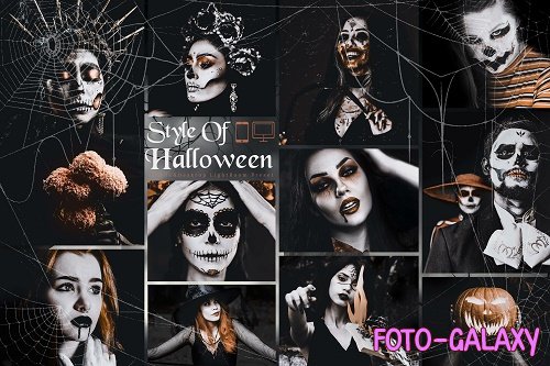 10 Style Of Halloween Mobile & Desktop Lightroom Presets - 1588758