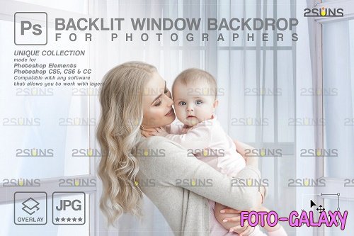 Curtain backdrop & Maternity digital photography backdrop V7 - 1447856