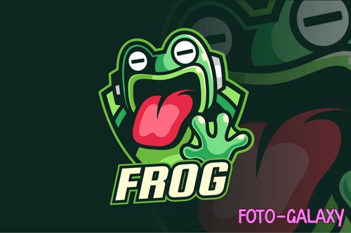 Frog Gaming Logo Design