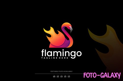 Flamingo Gradient Logo
