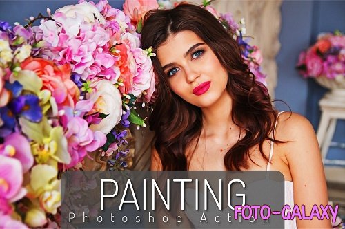 Painting Photoshop Action - 6137347