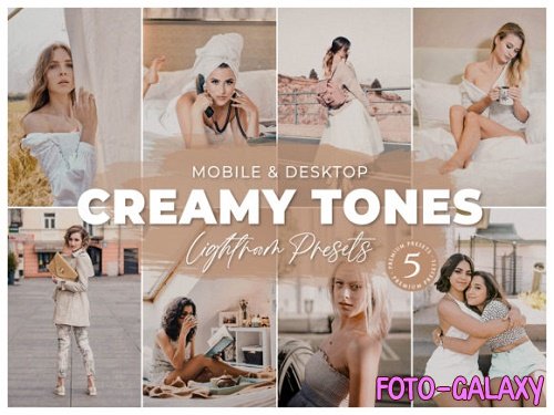 Creamy Tones Desktop Lightroom Presets Lifestyle Instagram